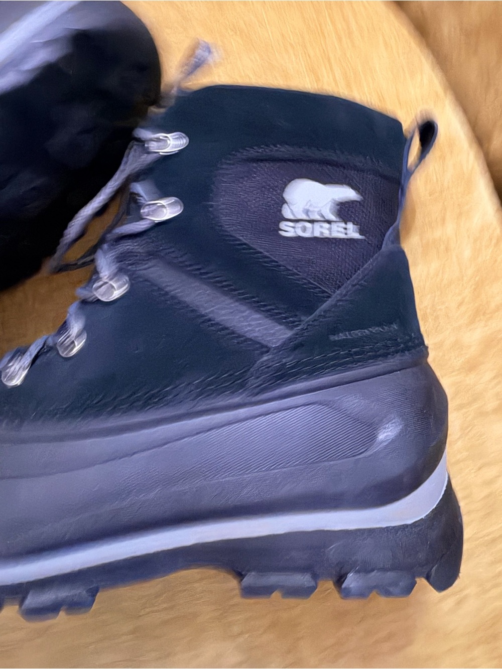 Sorel Men's Buxton Lace Waterproof Winter Boots Black 9.5 - Picture 4 of 10